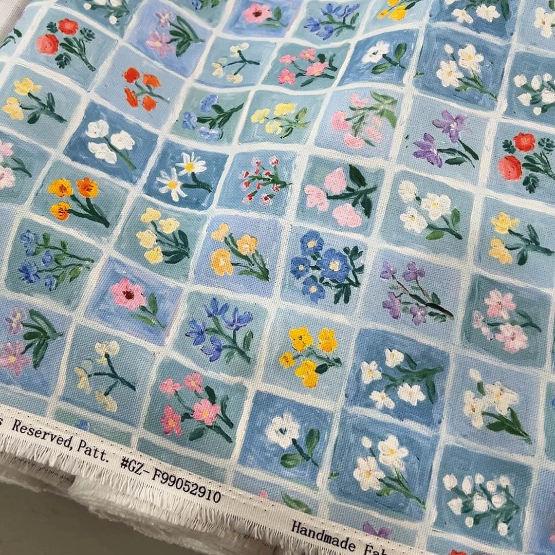 棉一米价纯棉定制底帆布1.5米宽果子B