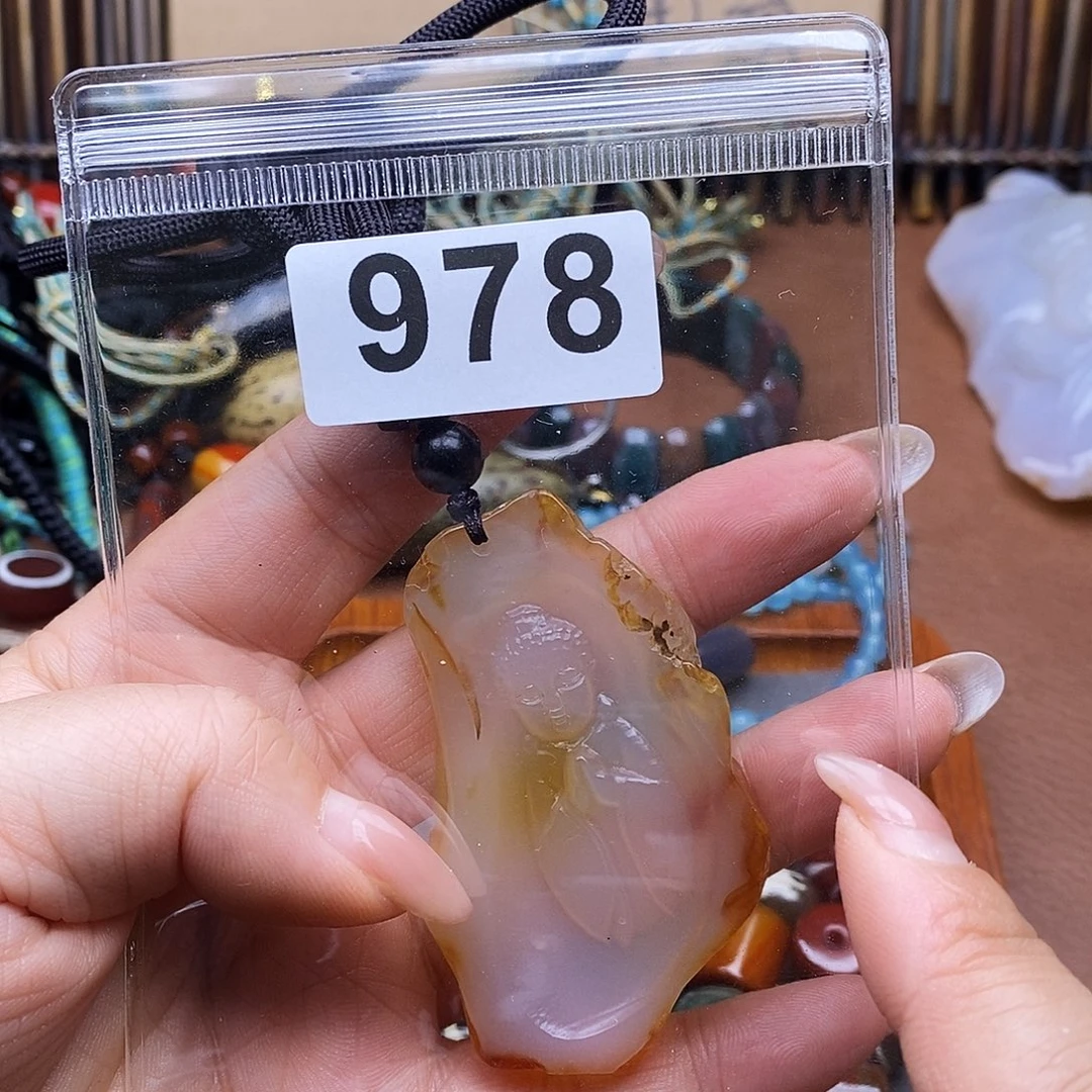 玛瑙/玉髓未镶嵌颈饰