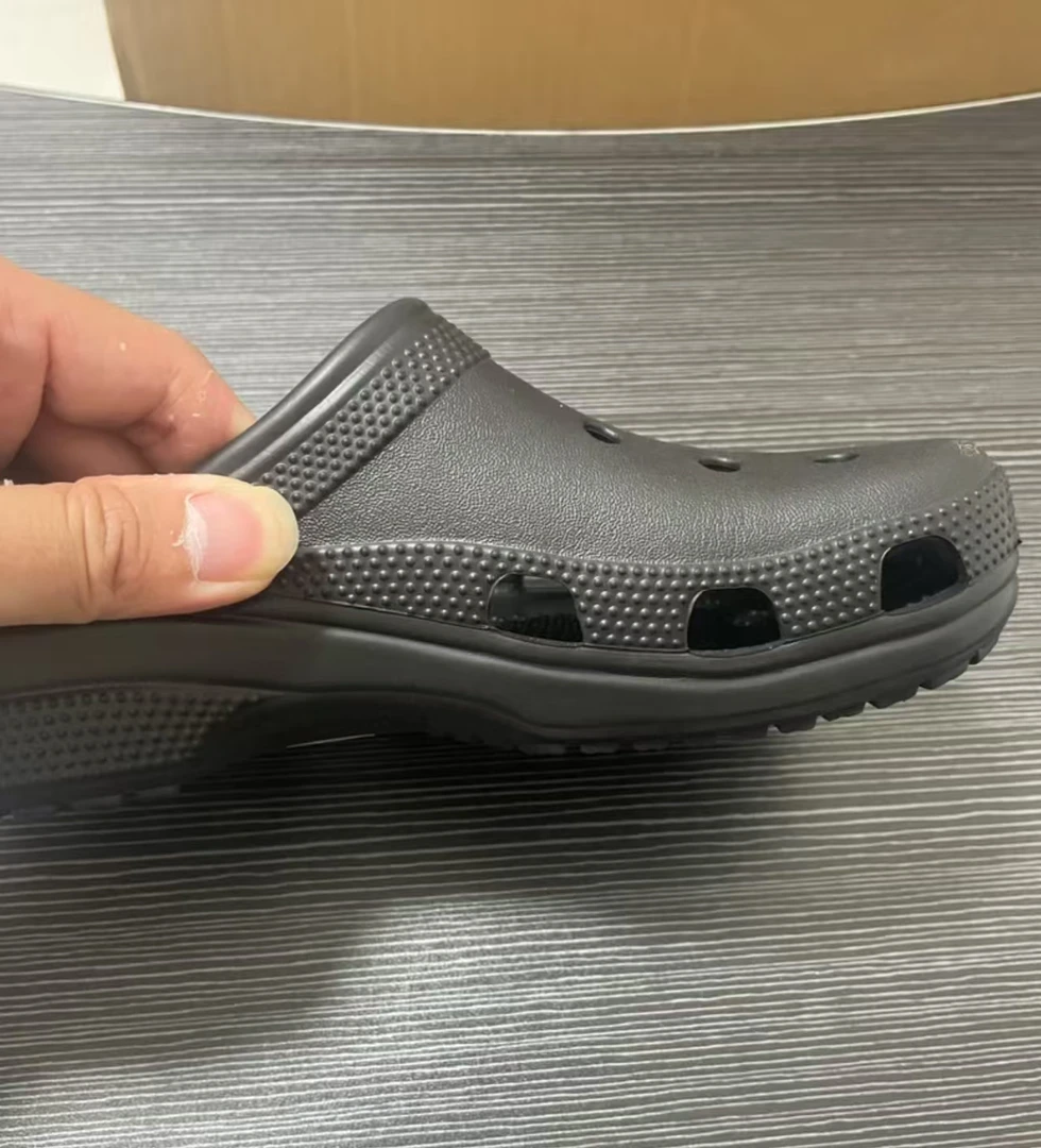 cro 经典 （2.1cm）洞洞鞋沙滩鞋户外包头老爹拖鞋(有灵魂D)