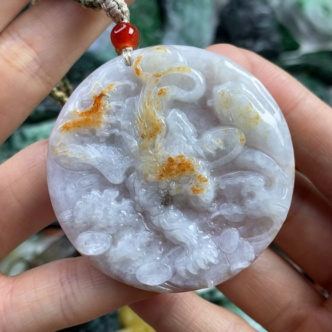 翡翠颈饰未镶嵌吊坠