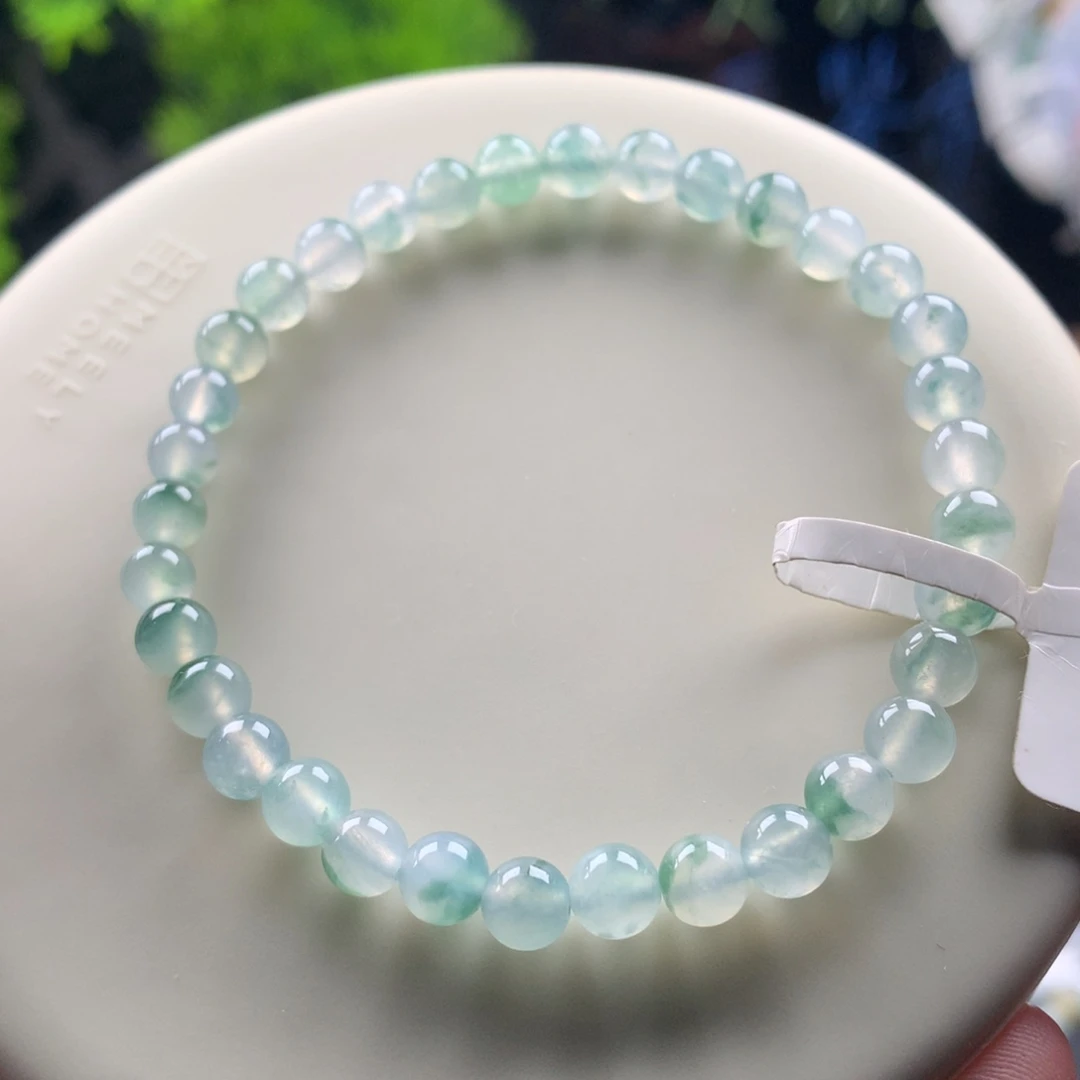 未镶嵌手链翡翠卡5.5