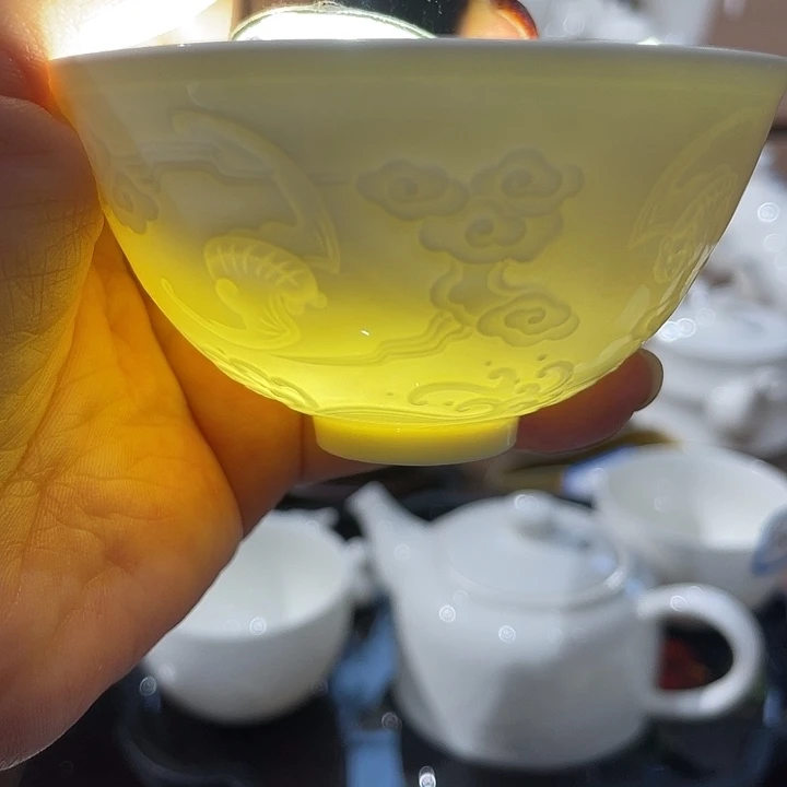 五福临门主人盏手工制作