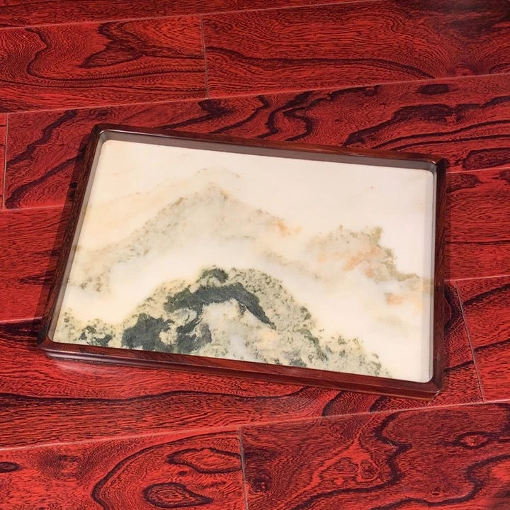 木（红木类）刀状黑黄檀托盘