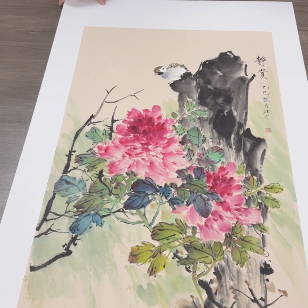 国画手绘国画作品