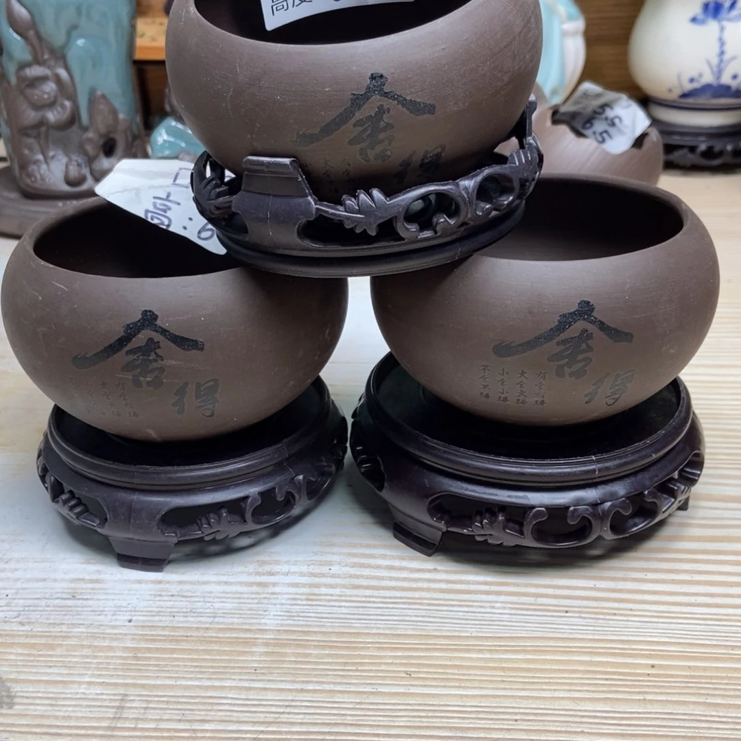 瓷片陶瓷花盆陶瓷艺术