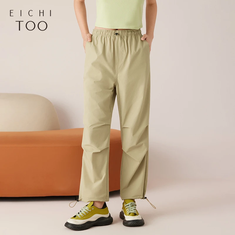 A爱居兔夏季高级时尚降落伞工装裤休闲裤EKCAJ2N703A