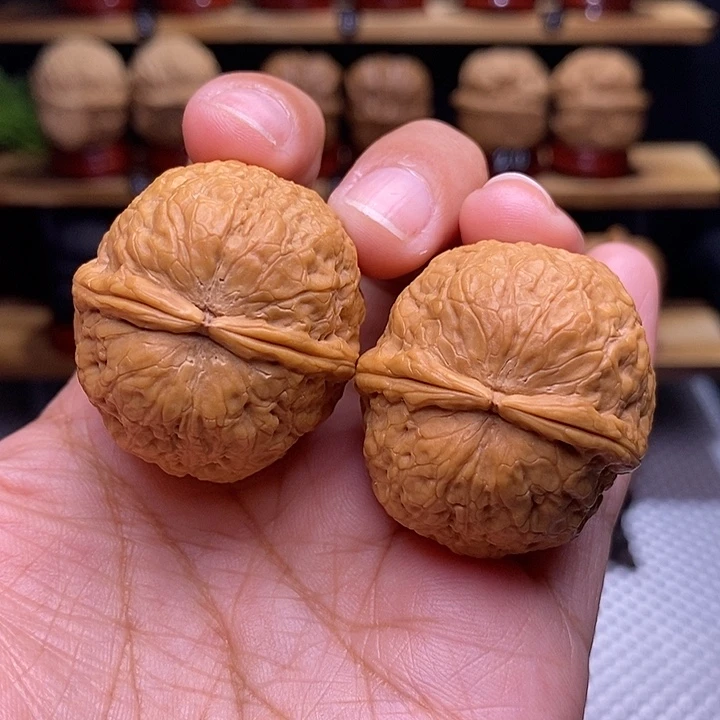 文玩核桃吊坠蛇皮球25