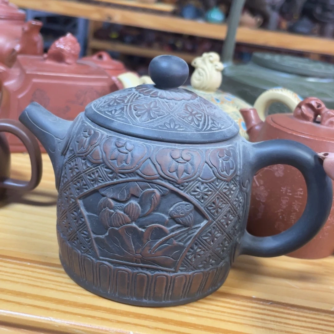 底槽青茶壶紫砂艺术学院300cc