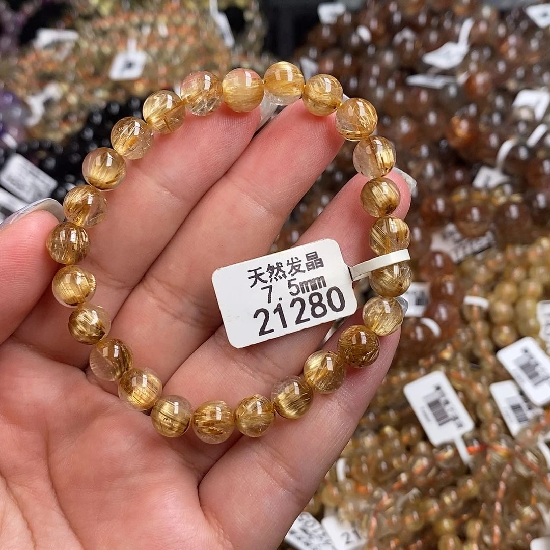 水晶手链未镶嵌水