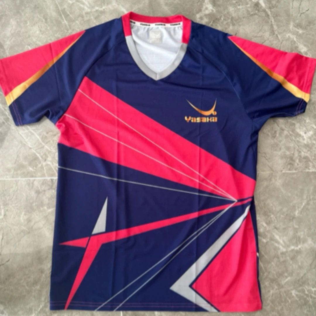 Yasaka金标特质款乒乓球短袖透气速干运动服男女通用