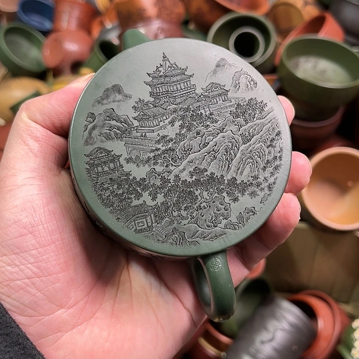 紫砂茶杯全手工紫砂主人杯