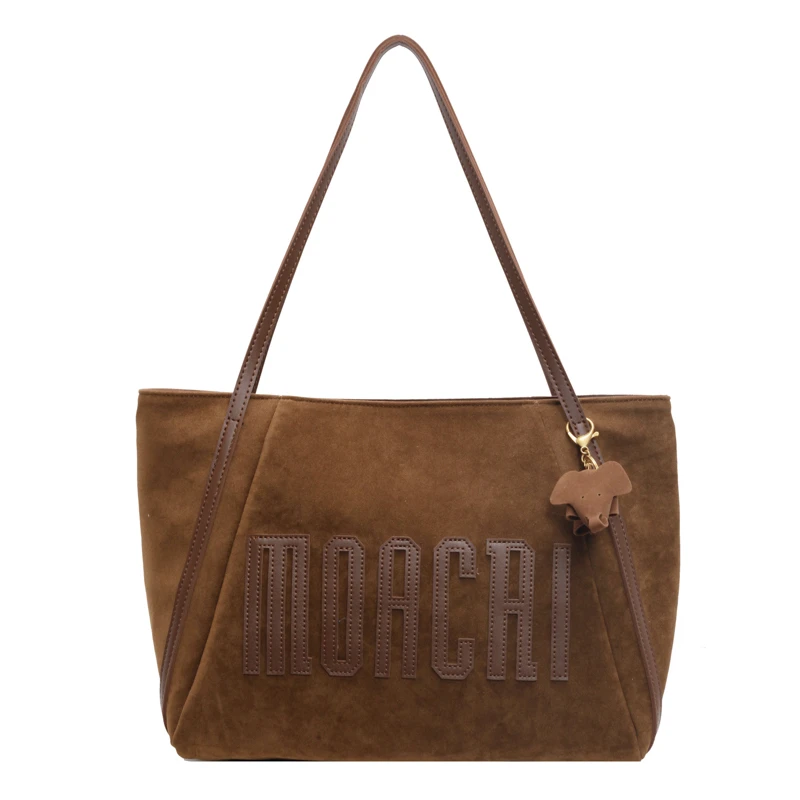 Scarlet Wong单肩包托特包复古简约拼色耐磨印花都市简约通勤秋冬