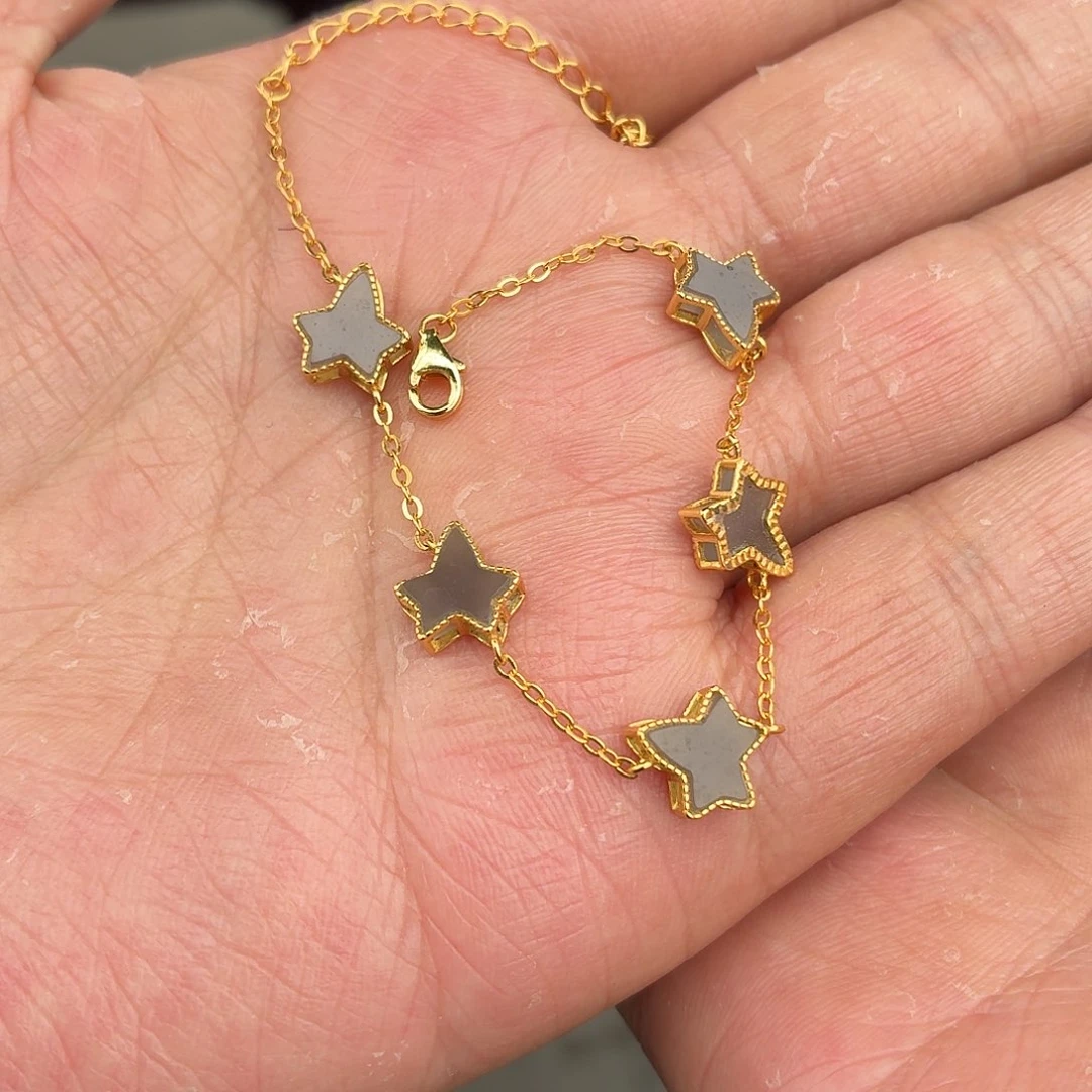 和田玉银S925镀金镶嵌颈饰