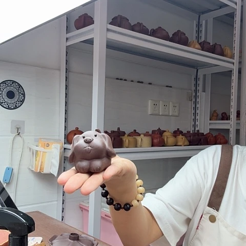 丫***Z茶案紫泥狗狗茶宠