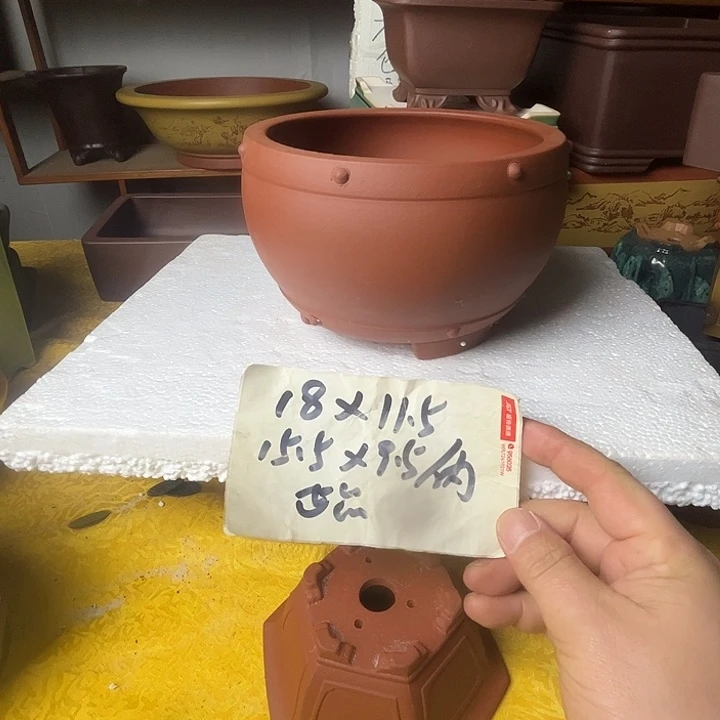 宜兴紫砂福利花盆