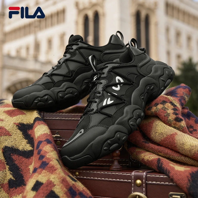 Fila/斐乐【猫爪六代】情侣款户外男女休闲运动老爹鞋F12M512103F
