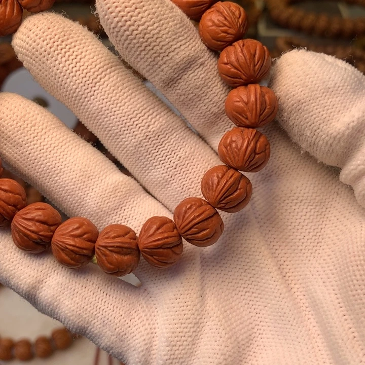 手串桃核秦岭龙纹