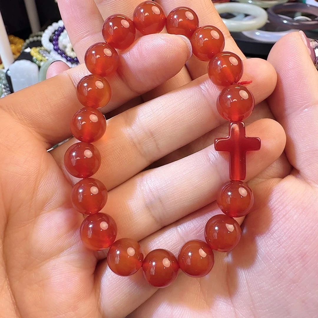 玛瑙/玉髓未镶嵌手链