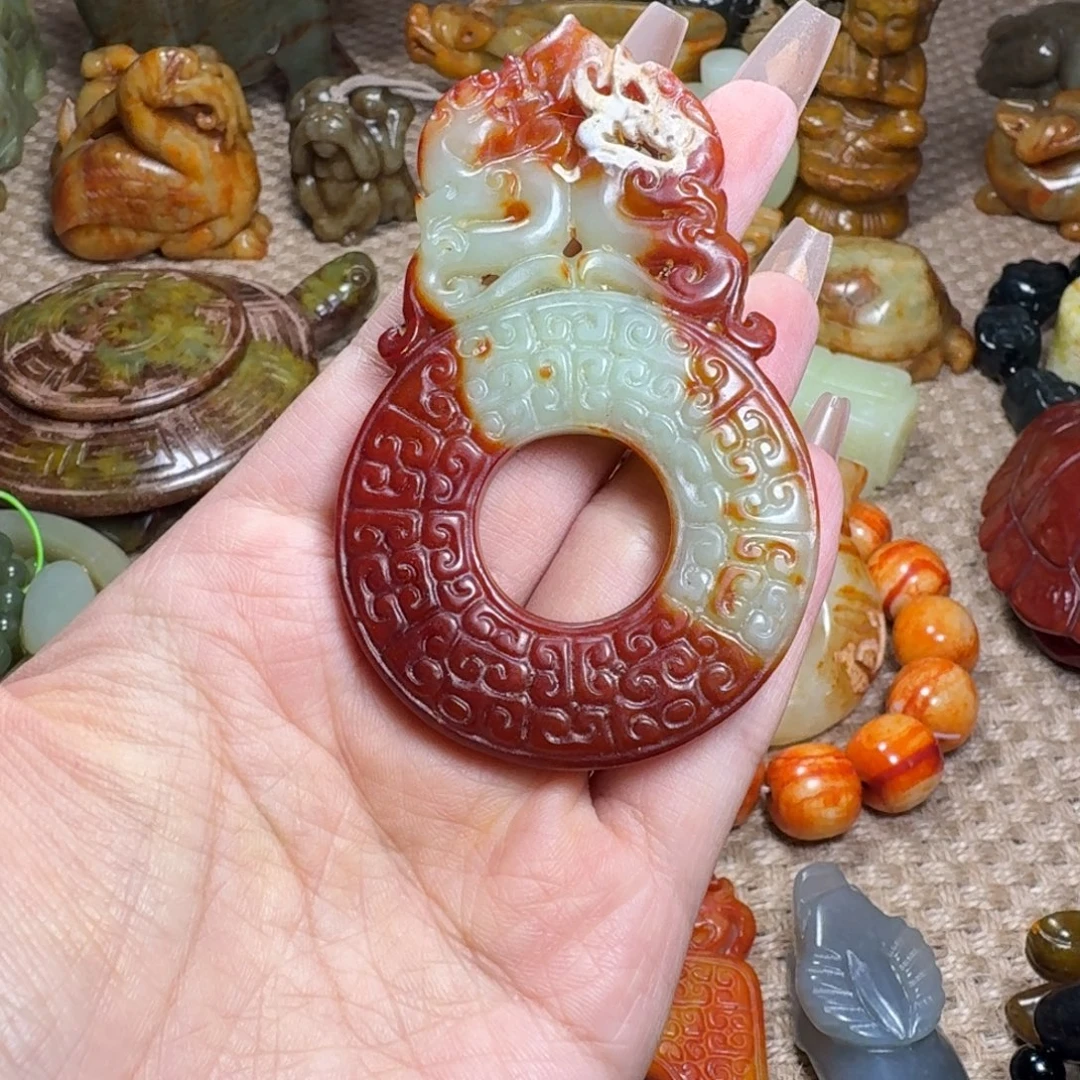 吊坠白玉菩提挂件