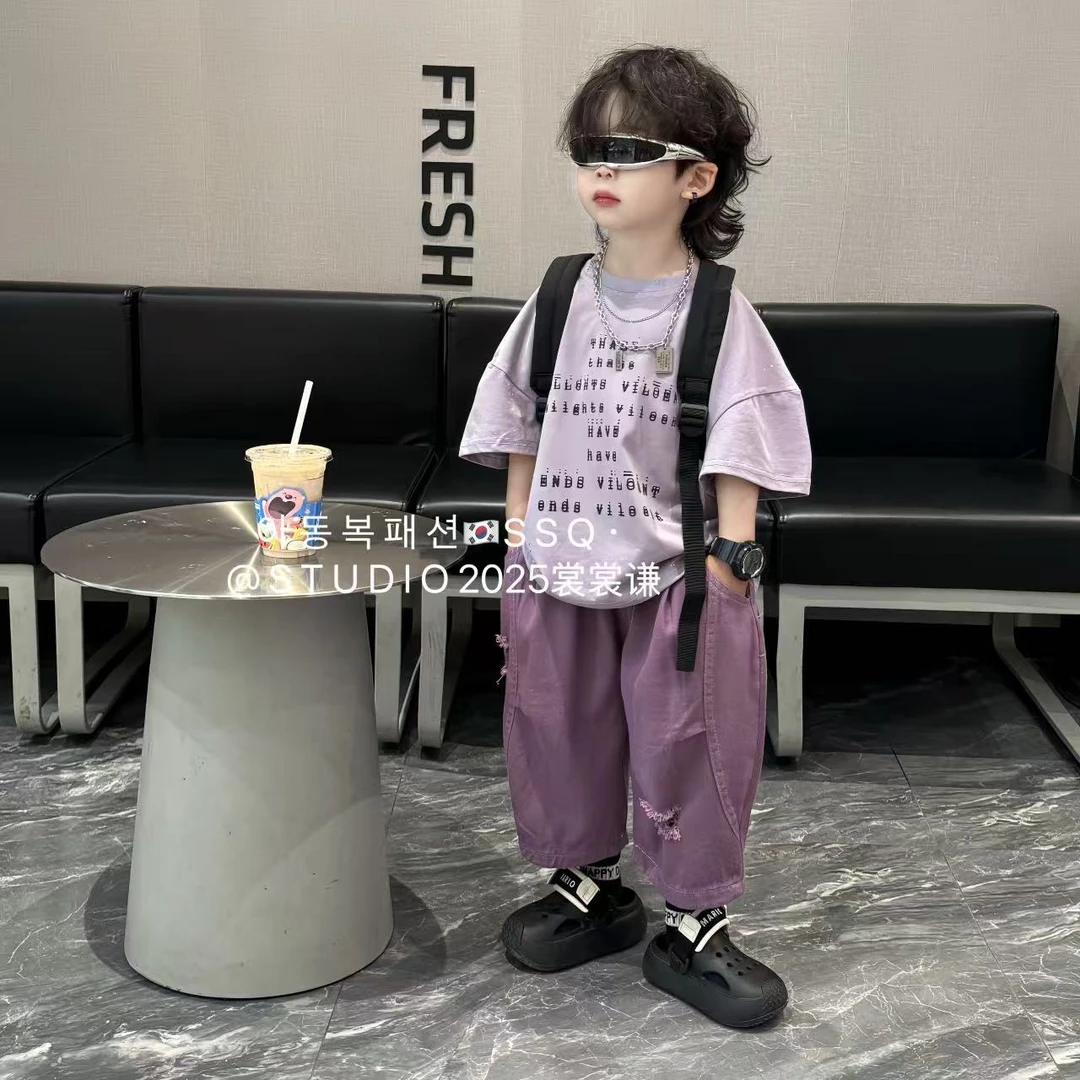 【破价】“闪闪细碎”韩系字母短袖