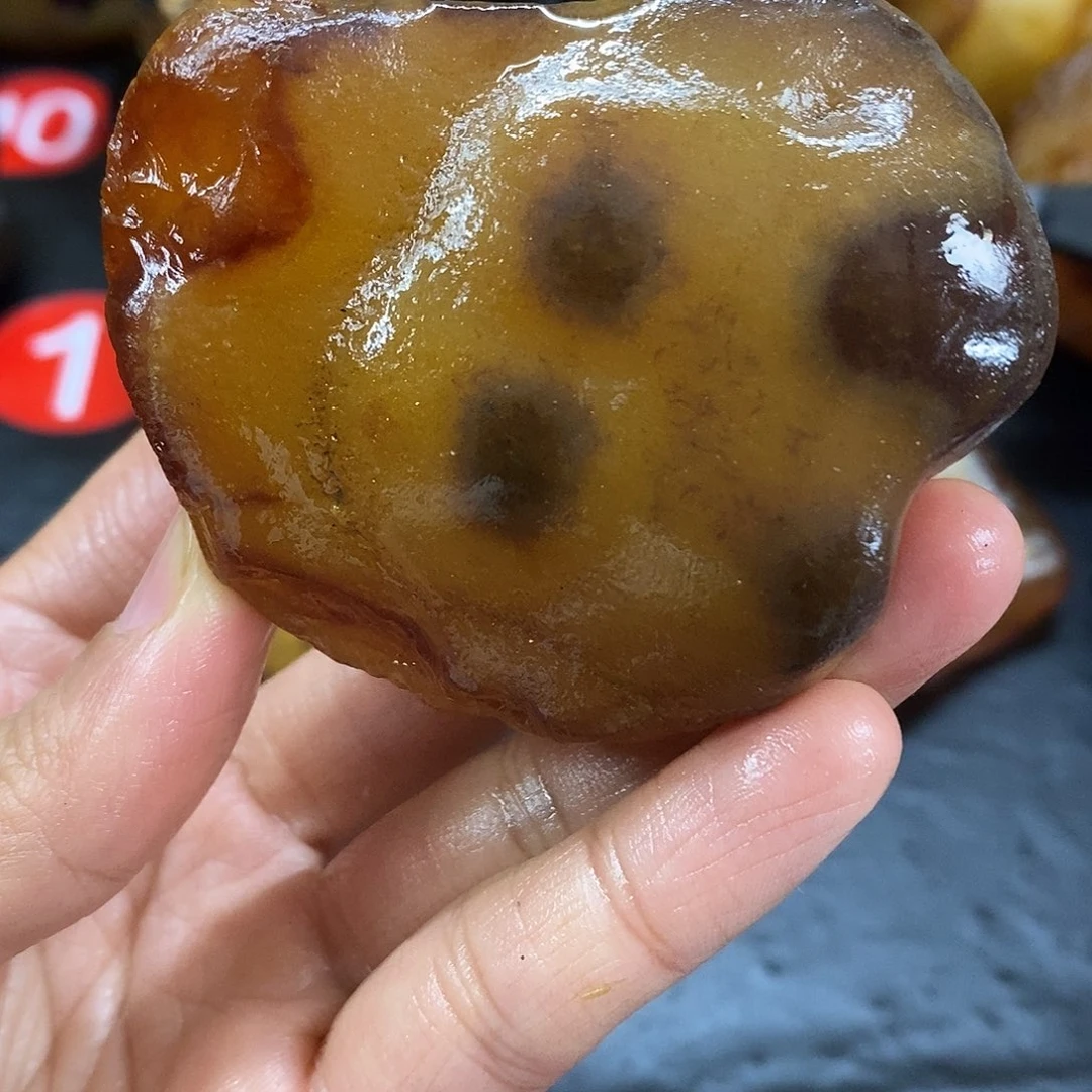 玛瑙/玉髓未镶嵌手把件