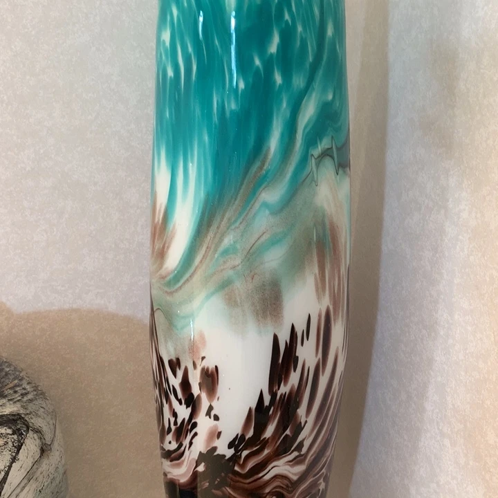 陈***Y手工古法琉璃花器
