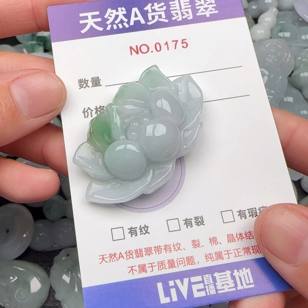 翡翠未镶嵌颈饰175