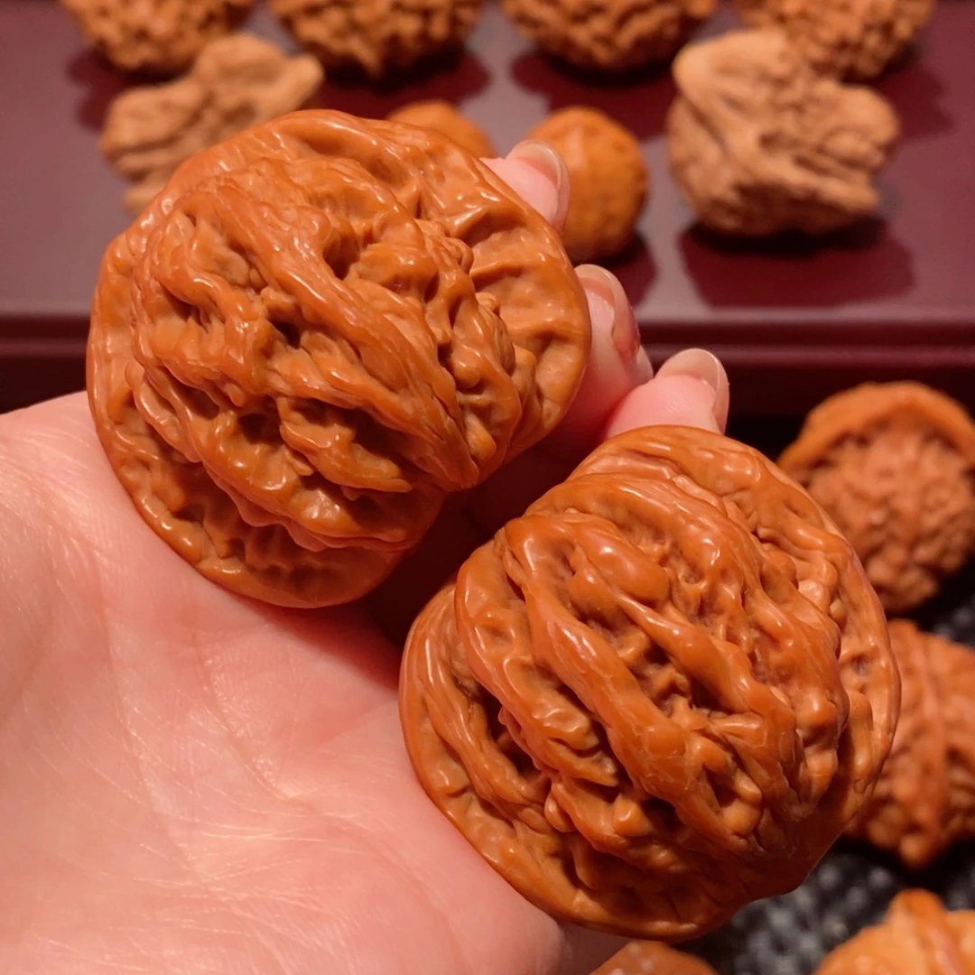 文玩核桃把件虎头王