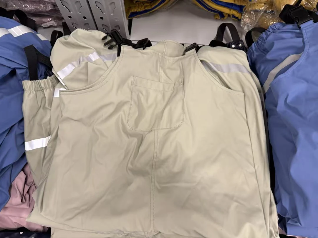 英单MS三防儿童连体裤四色（粉色蓝色波点鼠尾草绿）