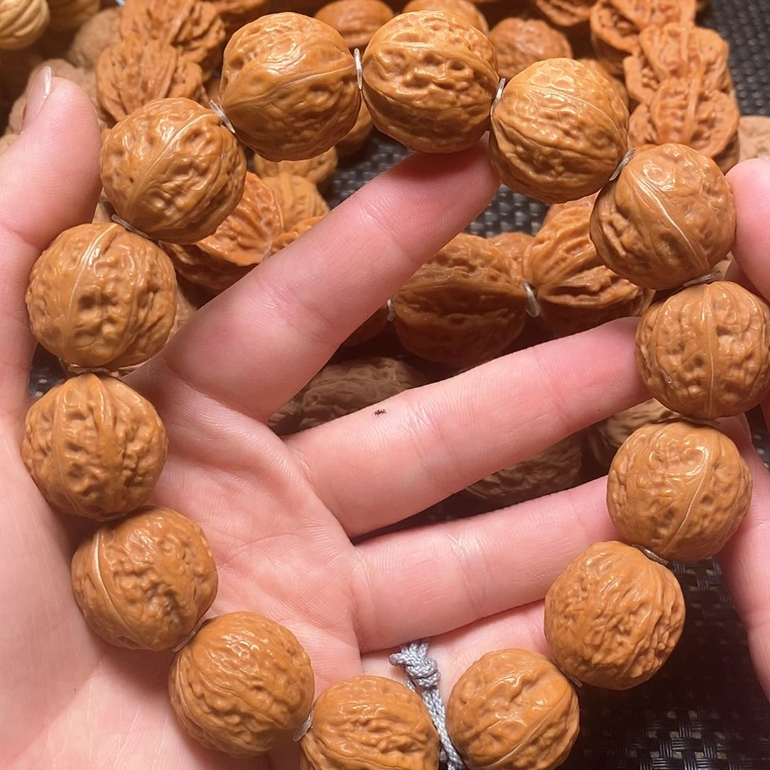 文玩核桃手串足球手串