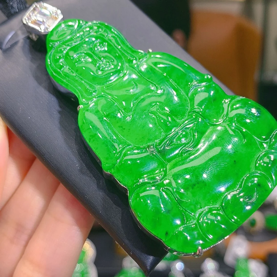 【闪购商品】翡翠未镶嵌颈饰3柒姐