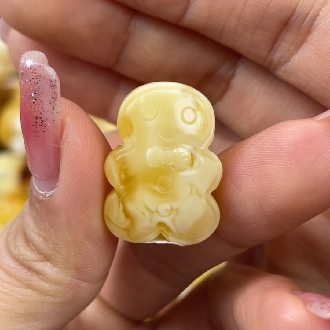 琥珀裸石未镶嵌蜜蜡