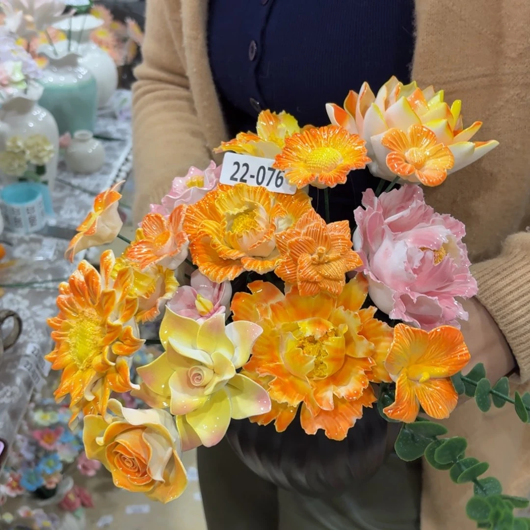 陶瓷花，20元发货，退款拉黑2276