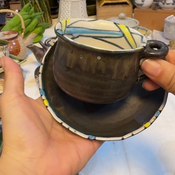 陶泥一个咖啡杯好看的