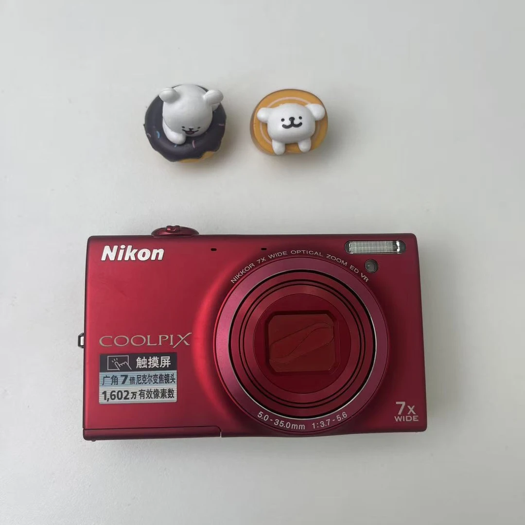 95新 Nikon/尼康  S6150 1600w像素 7倍光变 冷白奶油
