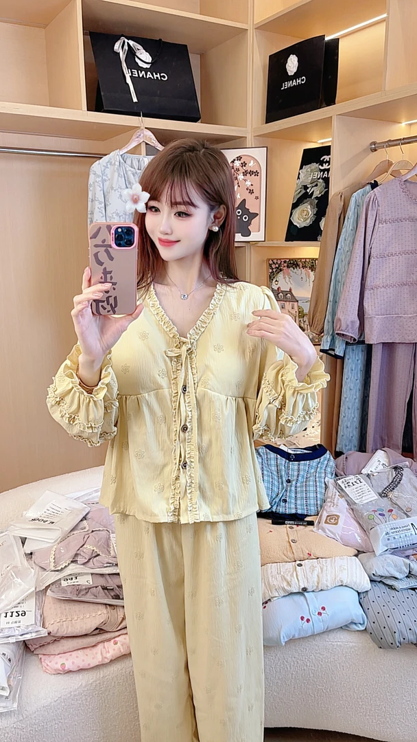 【5】品牌高货青沧 春夏多款少量 高品质睡衣家居服套装