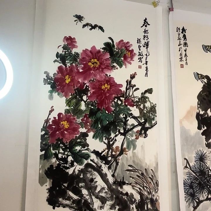 国画张圣敏先生纯手绘作品