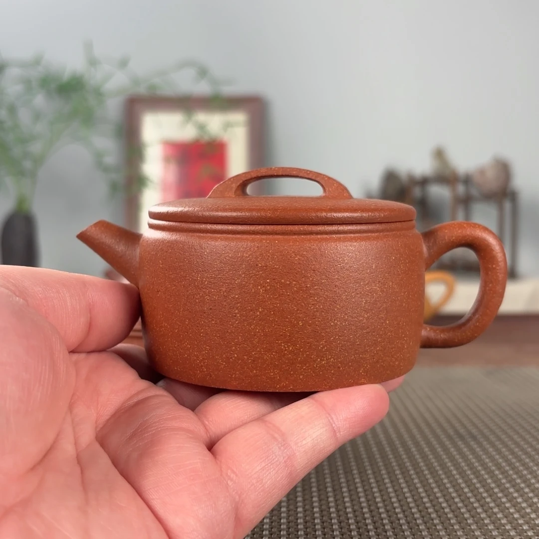 紫砂茶壶黄龙山原矿紫砂壶200