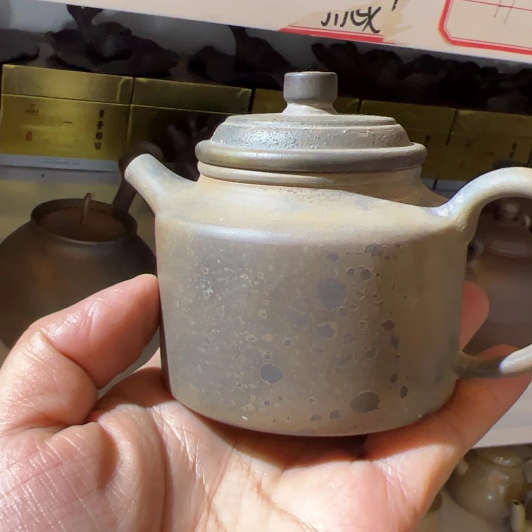 贵台龙窑柴烧茶壶142