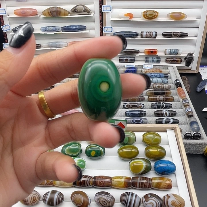 玛瑙/玉髓合金珠宝半成品