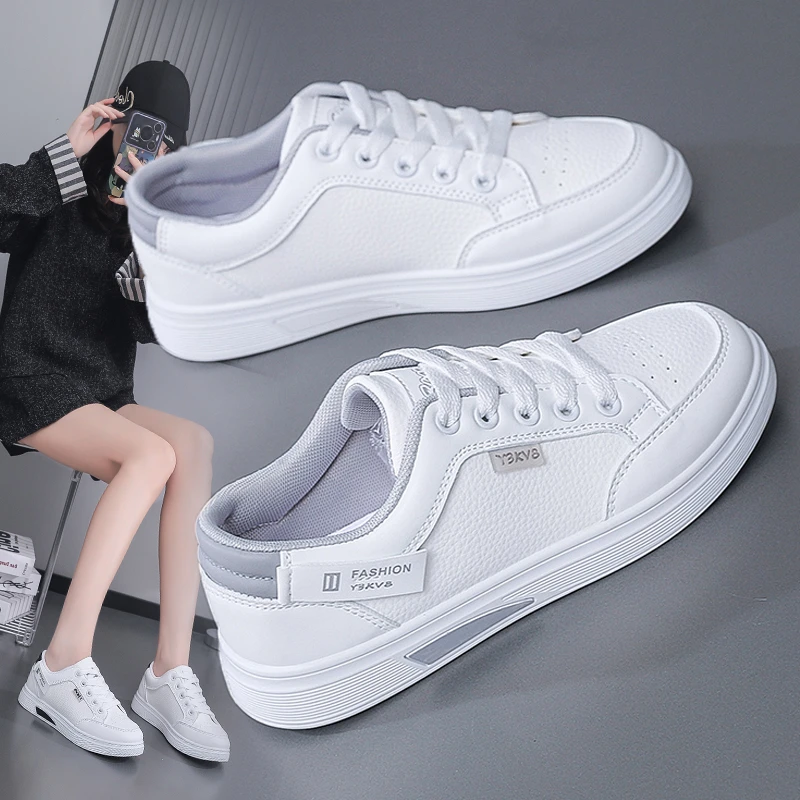 正品小白鞋女鞋2025新款流行爆款秋季百搭透气时尚运动防滑休闲鞋
