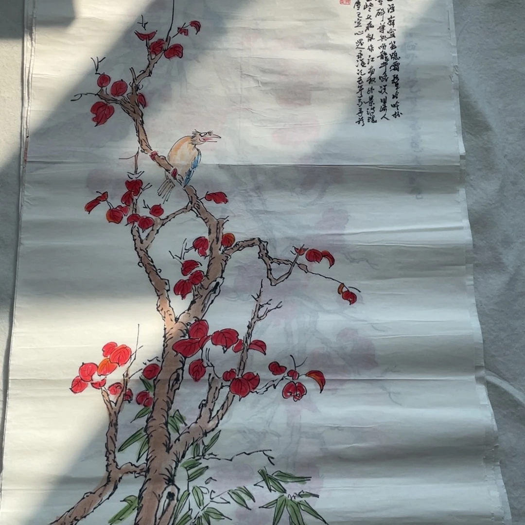 国画胡小春老师绘画