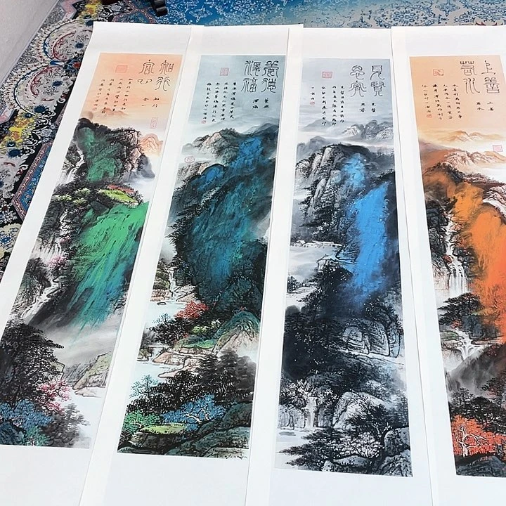 国画书画描金拓染金石传拓手写