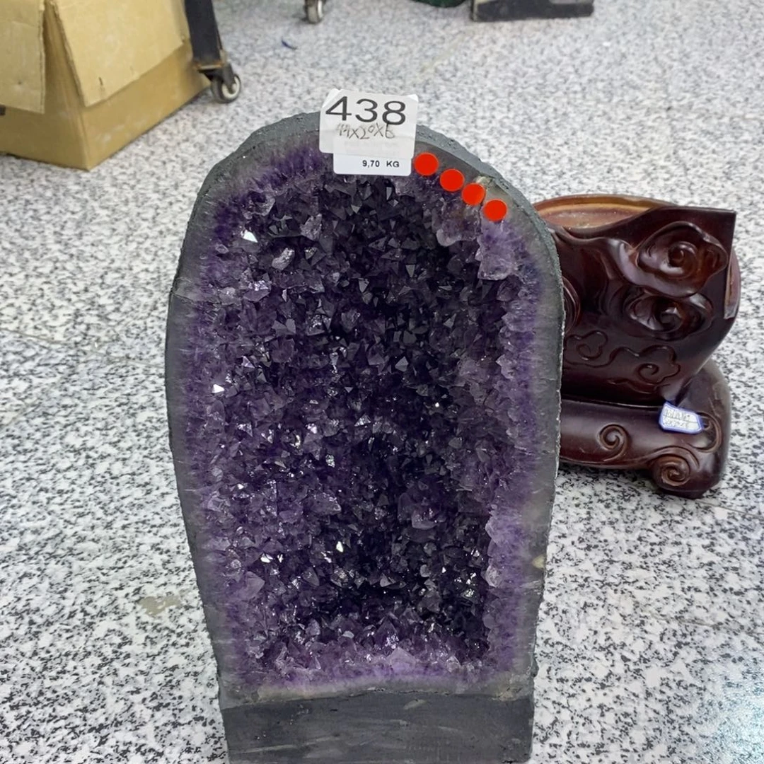 兴***学紫晶大型摆件（非配饰）未镶嵌紫水晶438
