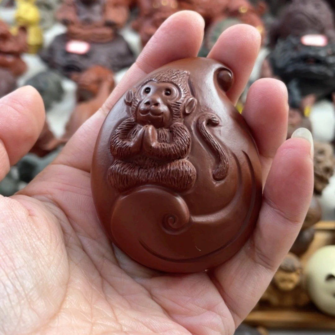 【闪购商品】紫砂茶宠紫砂猴子