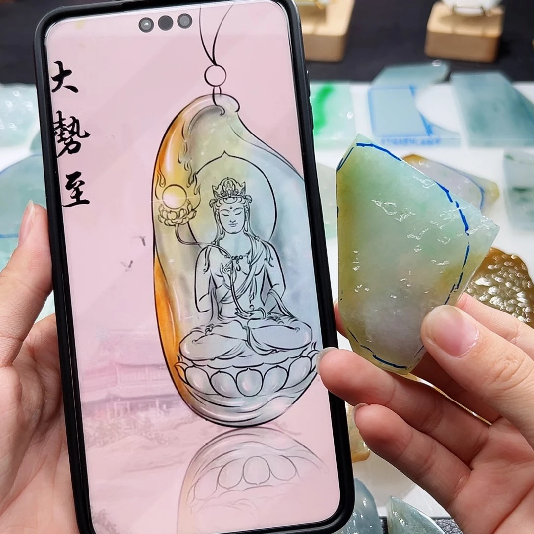 定制翡翠未镶嵌翡翠