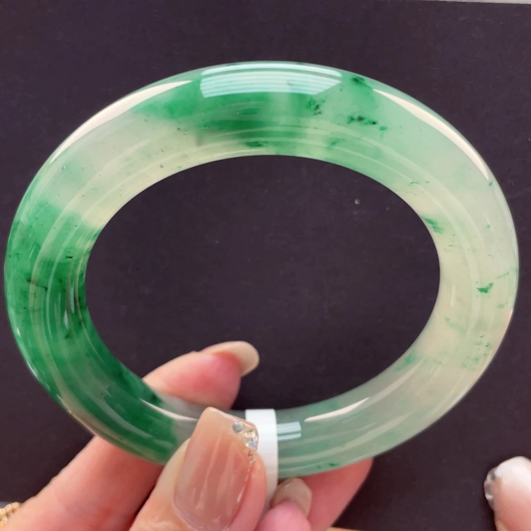 未镶嵌手镯石英质玉55-56