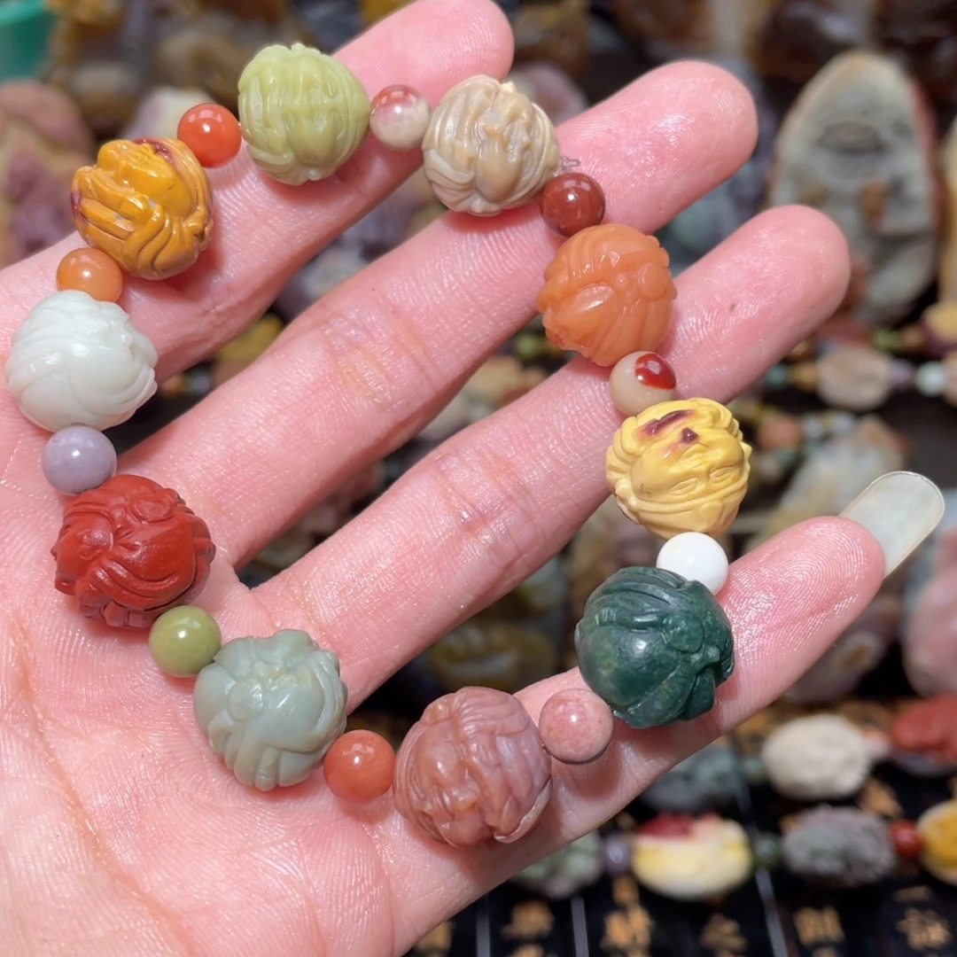 石英质玉未镶嵌手链