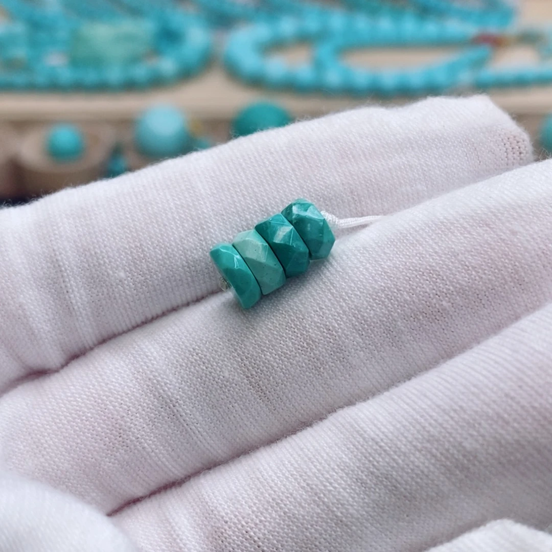 绿松石未镶嵌珠宝奇石7mm