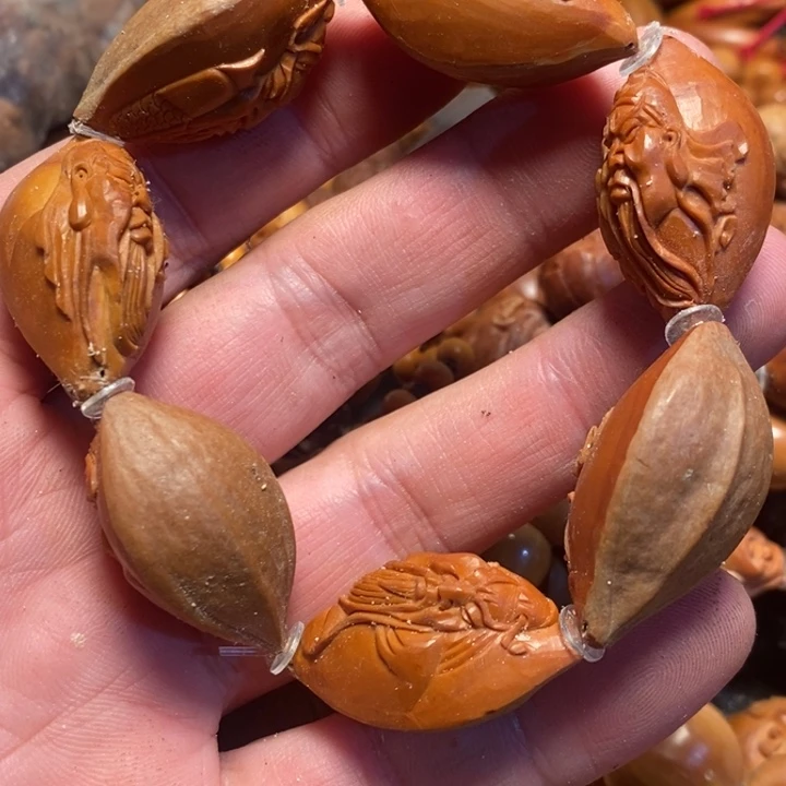 橄榄核手串/手链关公